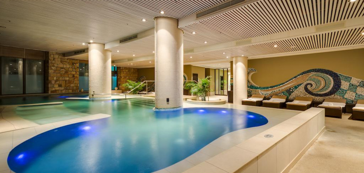 hotel with big indoor pool near me