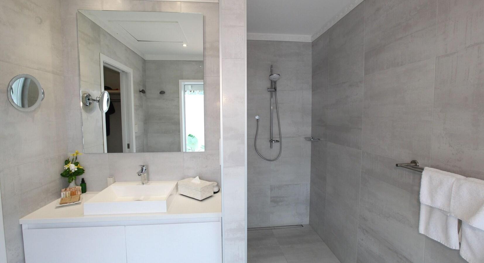 Bathroom with Shower