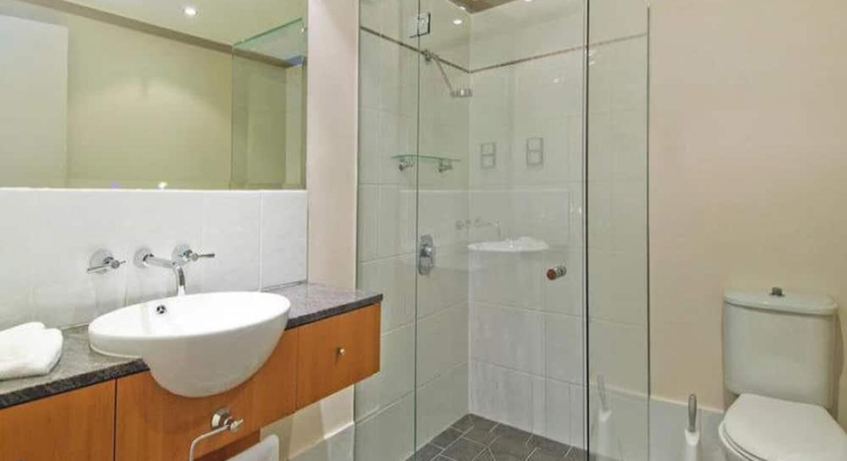 Bathroom with Shower