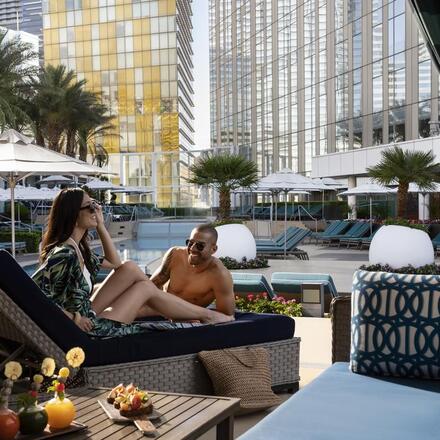 Outdoor pool and terrace