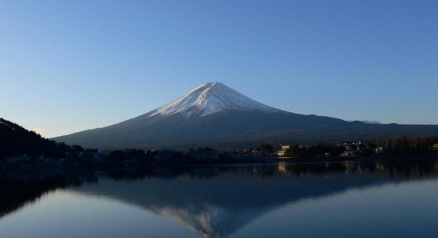 All rooms have views of Mt Fuji