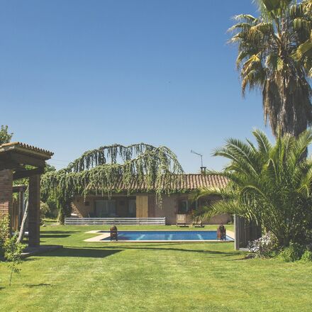 Garden and pool view