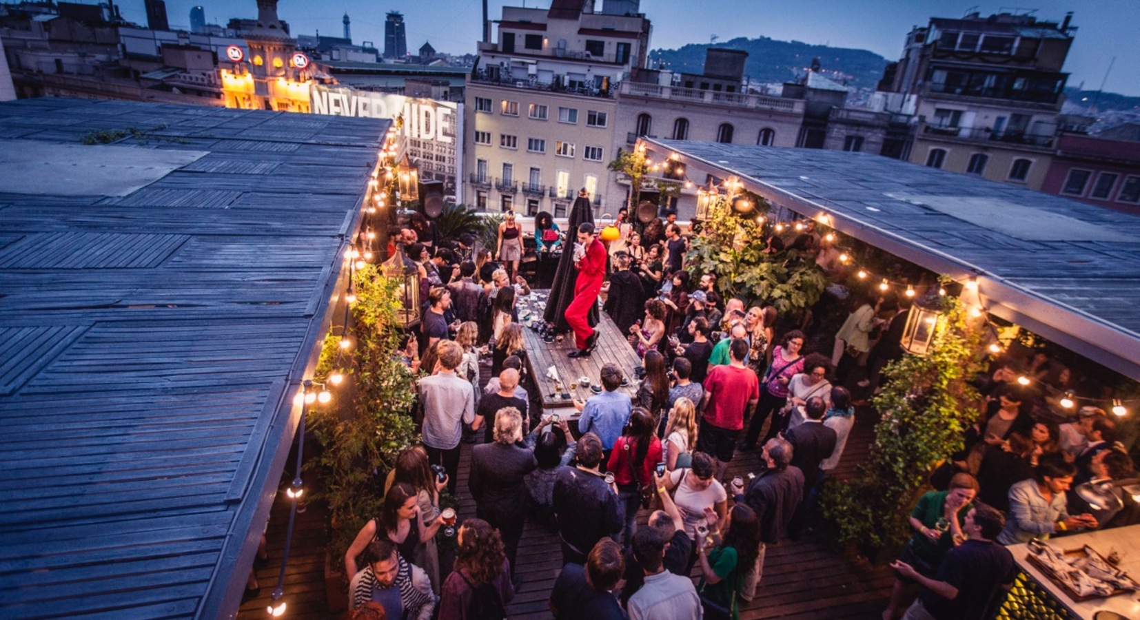 Roof terrace