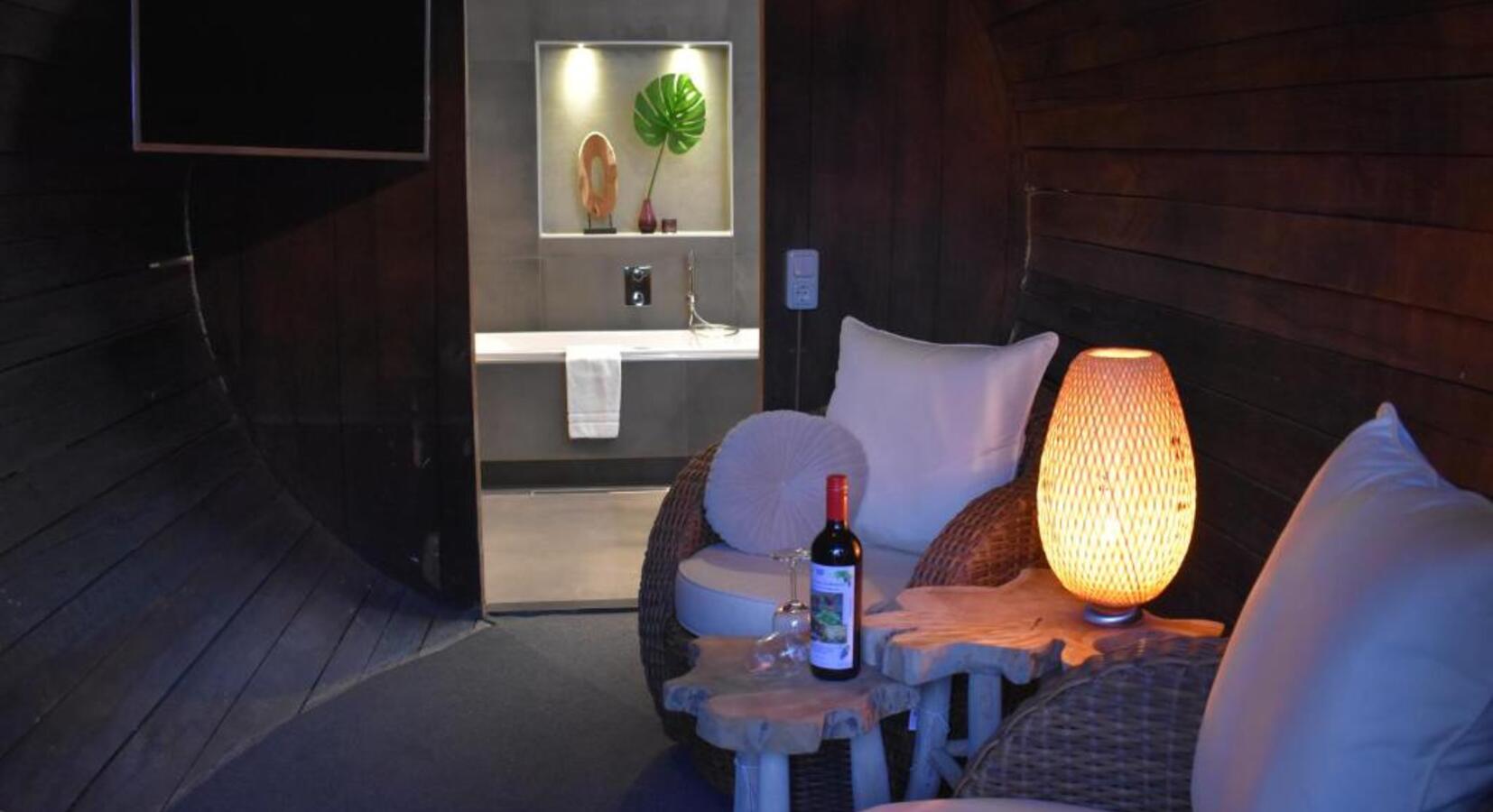 Wine Cask Wellness with Sauna