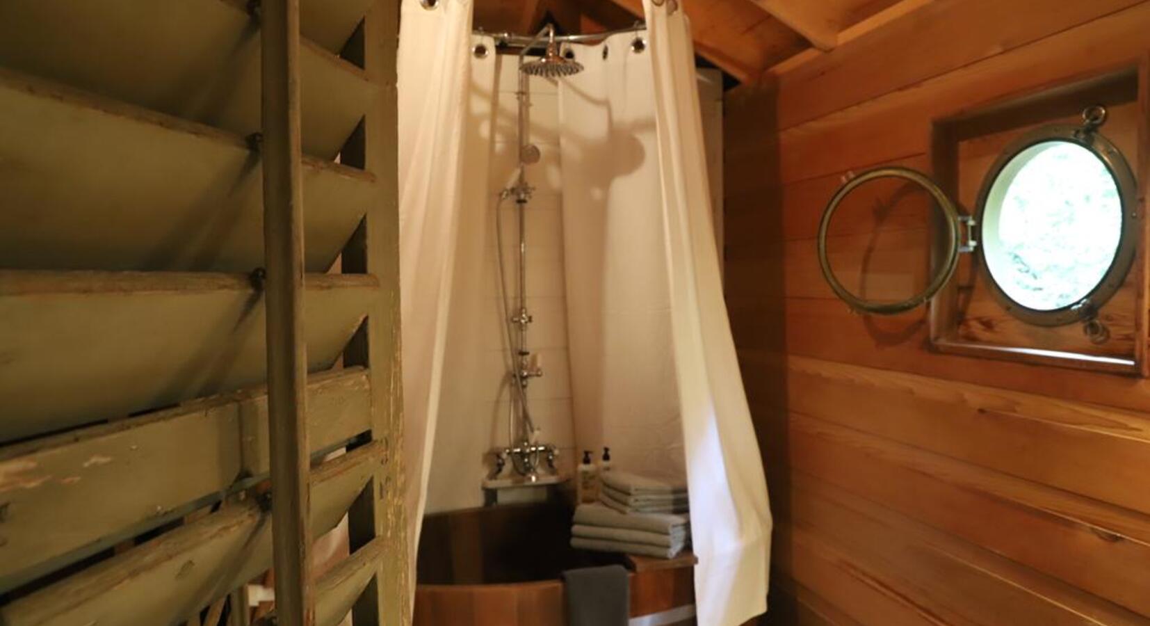 Treehouse bathroom