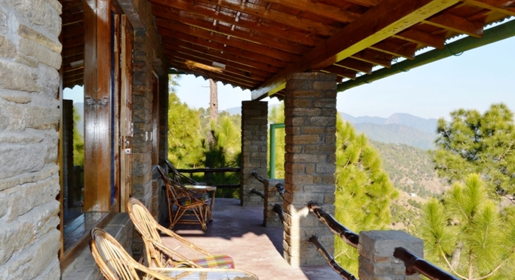 Balcony with a view