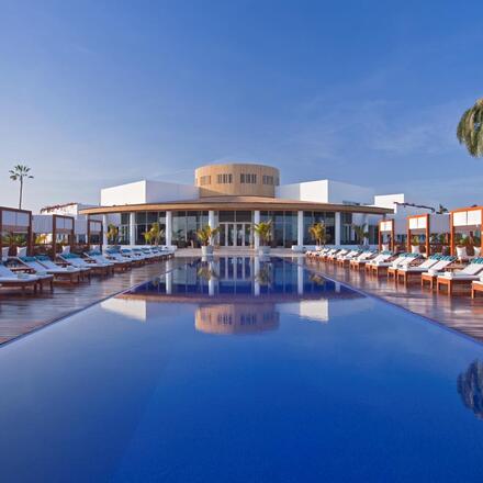 View of hotel and pool