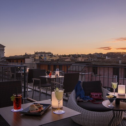 Rooftop dining