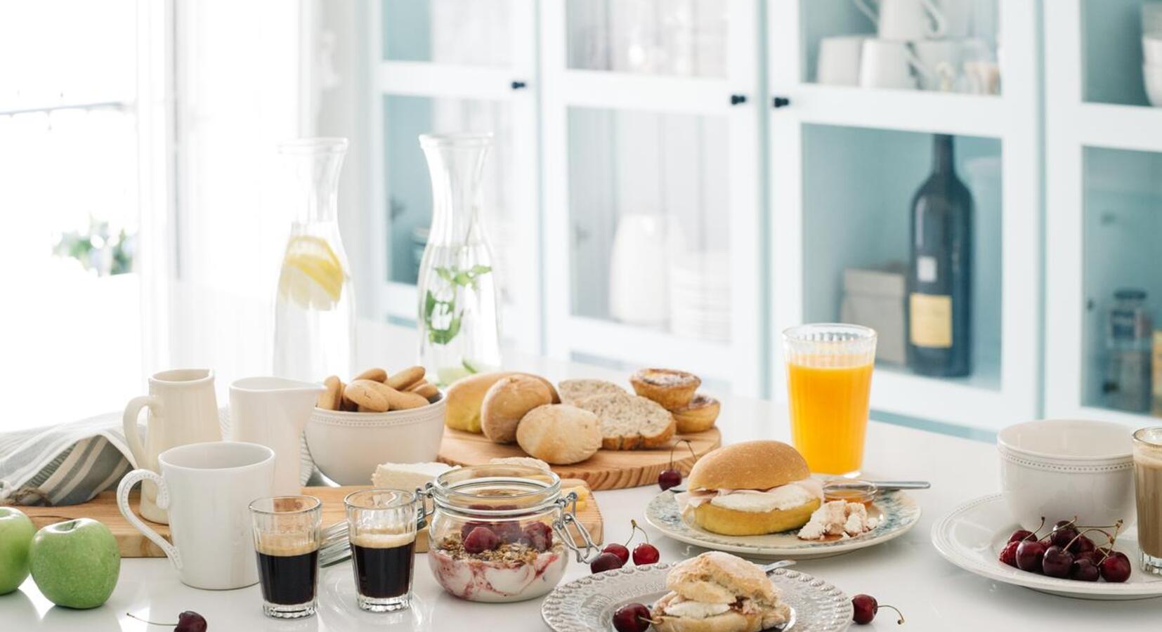 Breakfast spread