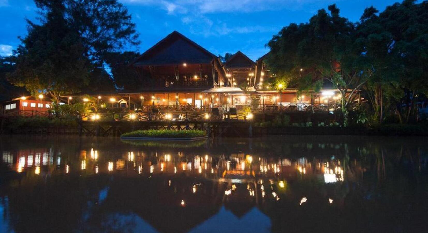 Lodge at Night