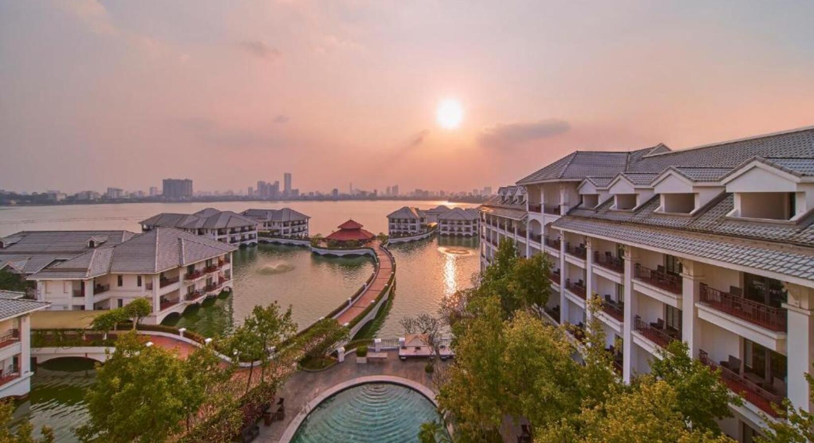 Aerial View of the Hotel