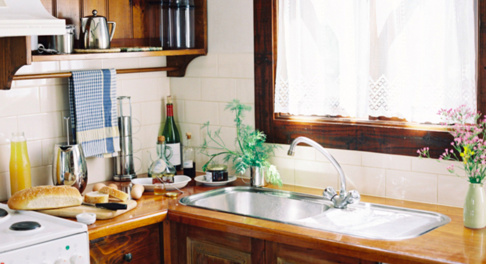 Kitchen in cottage