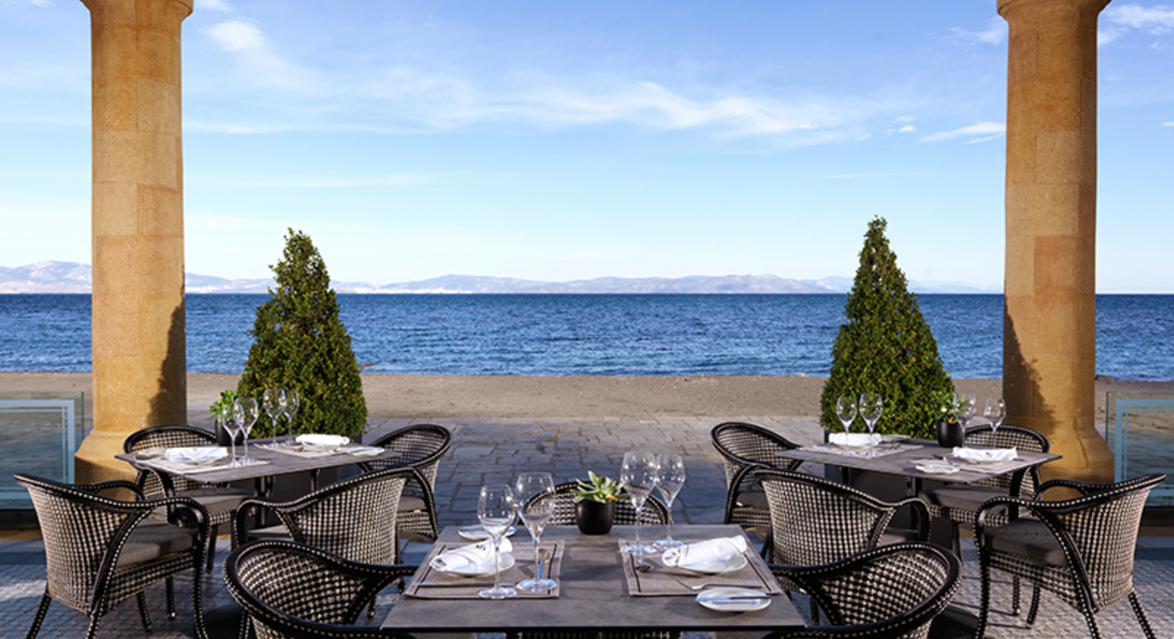 Enjoy Mediterranean Dining in Impressive Surroundings