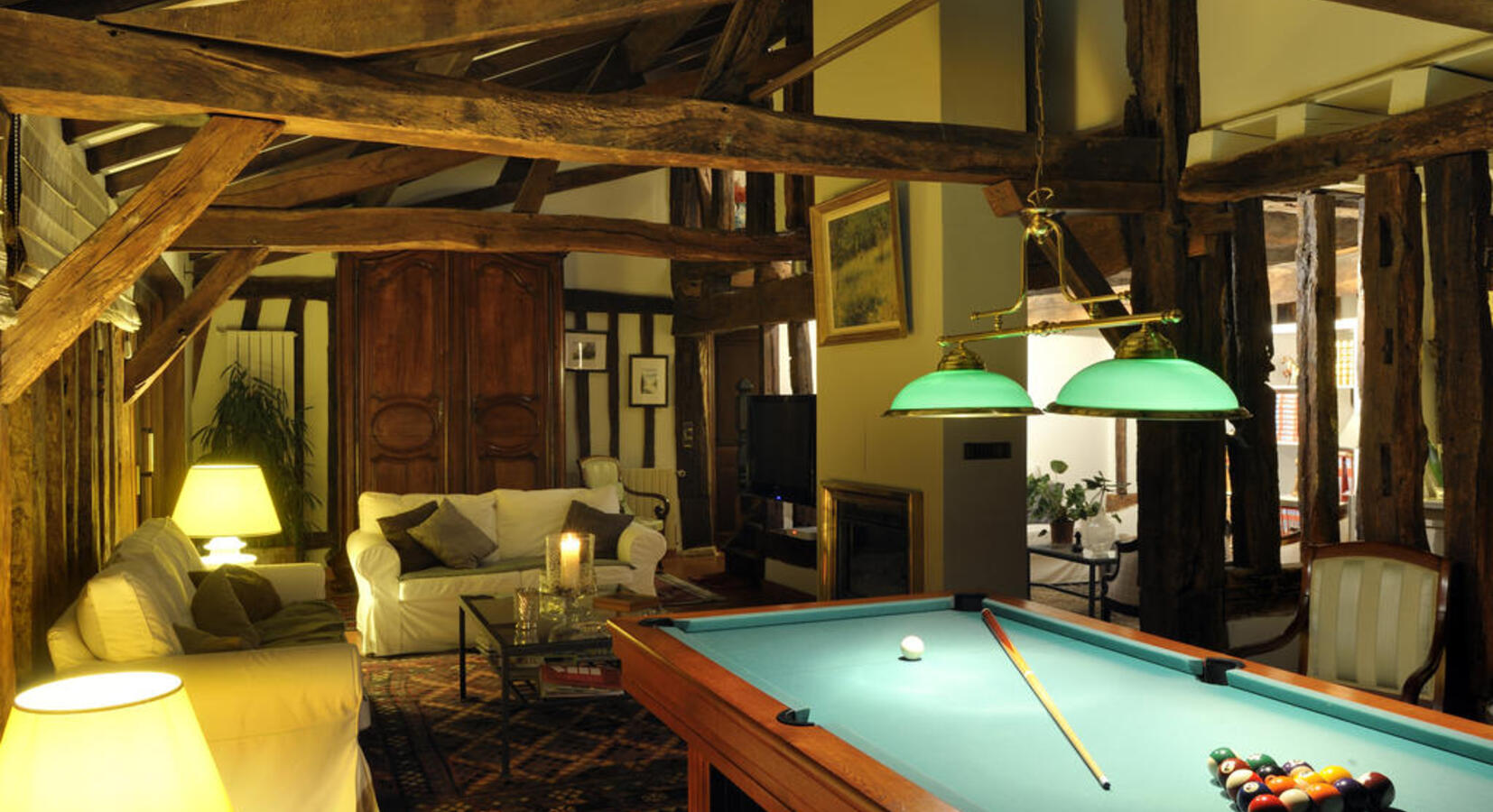 Billiards room