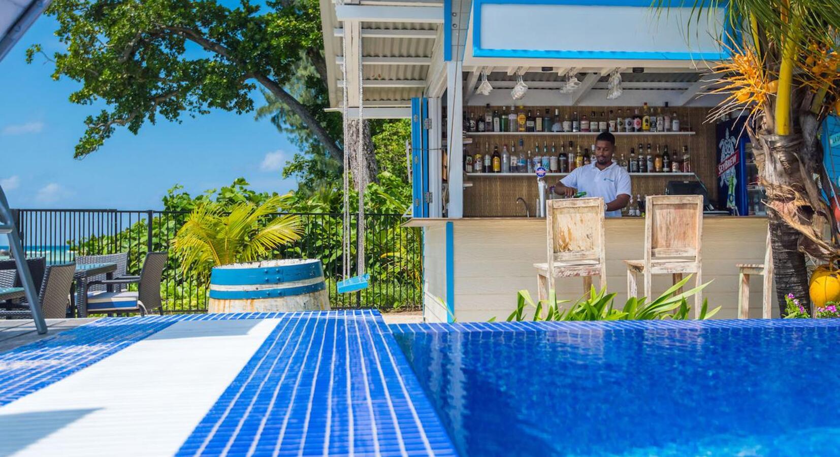 Pool and poolside bar