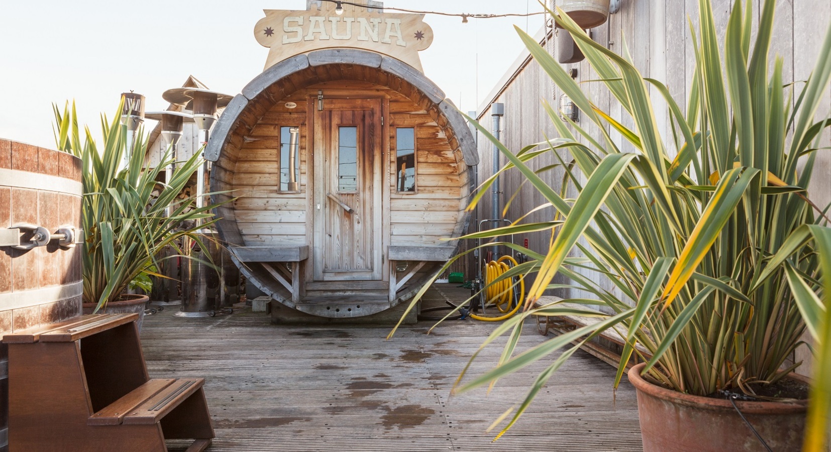 Rooftop Sauna