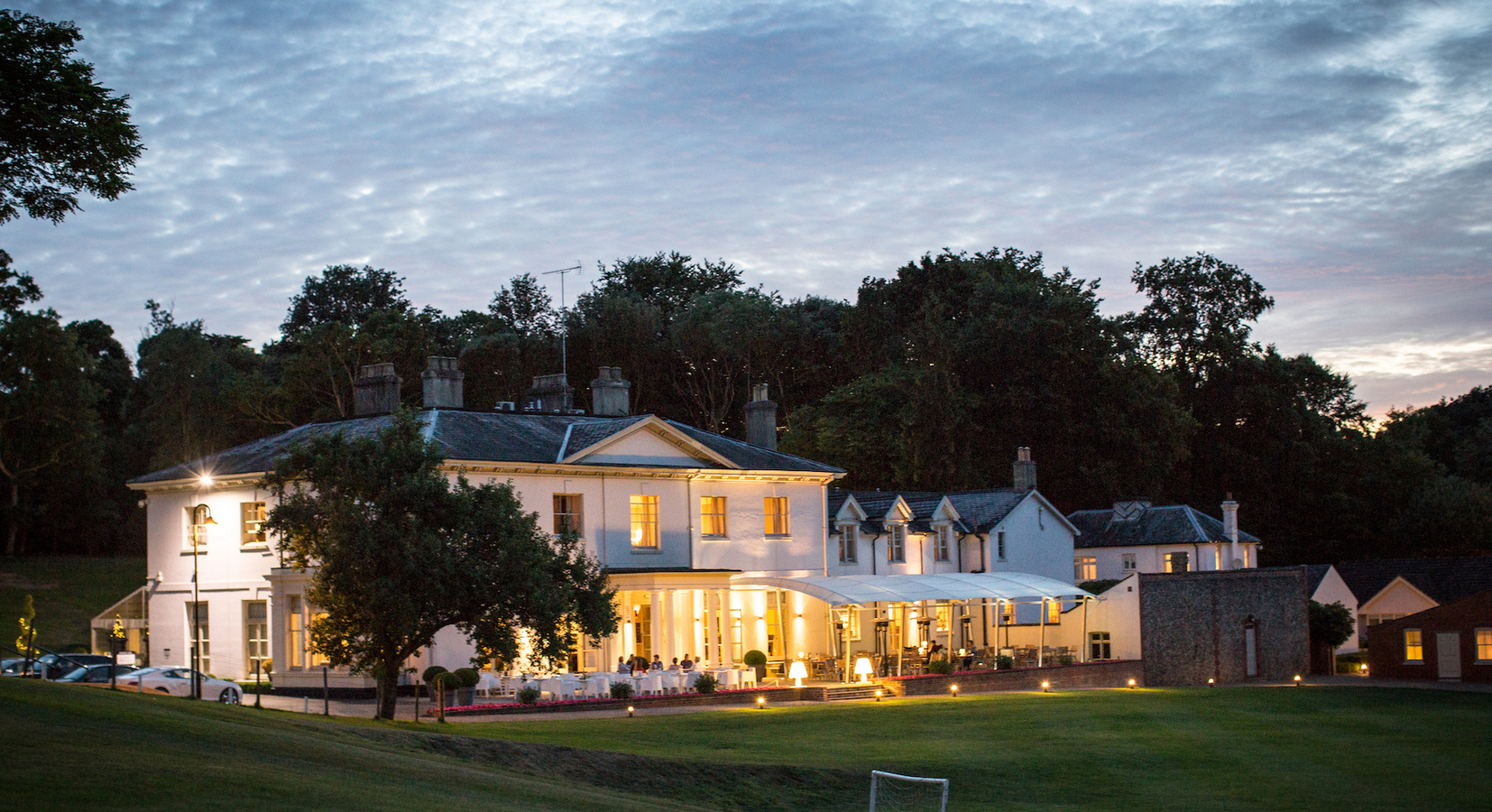 Kesgrave Hall at Night