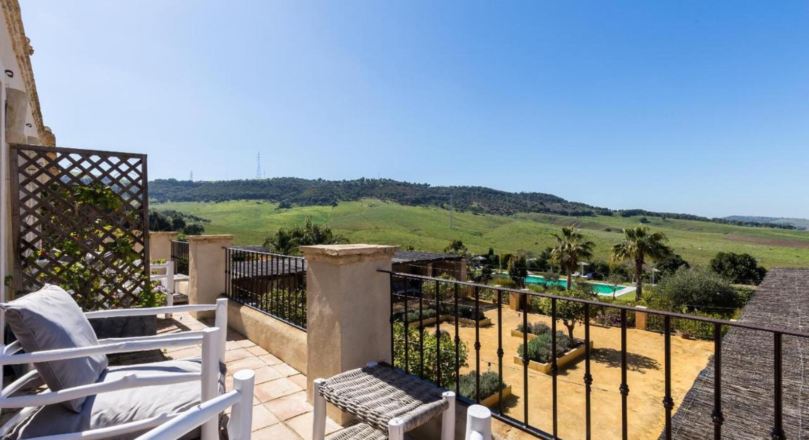 Balcony with a view