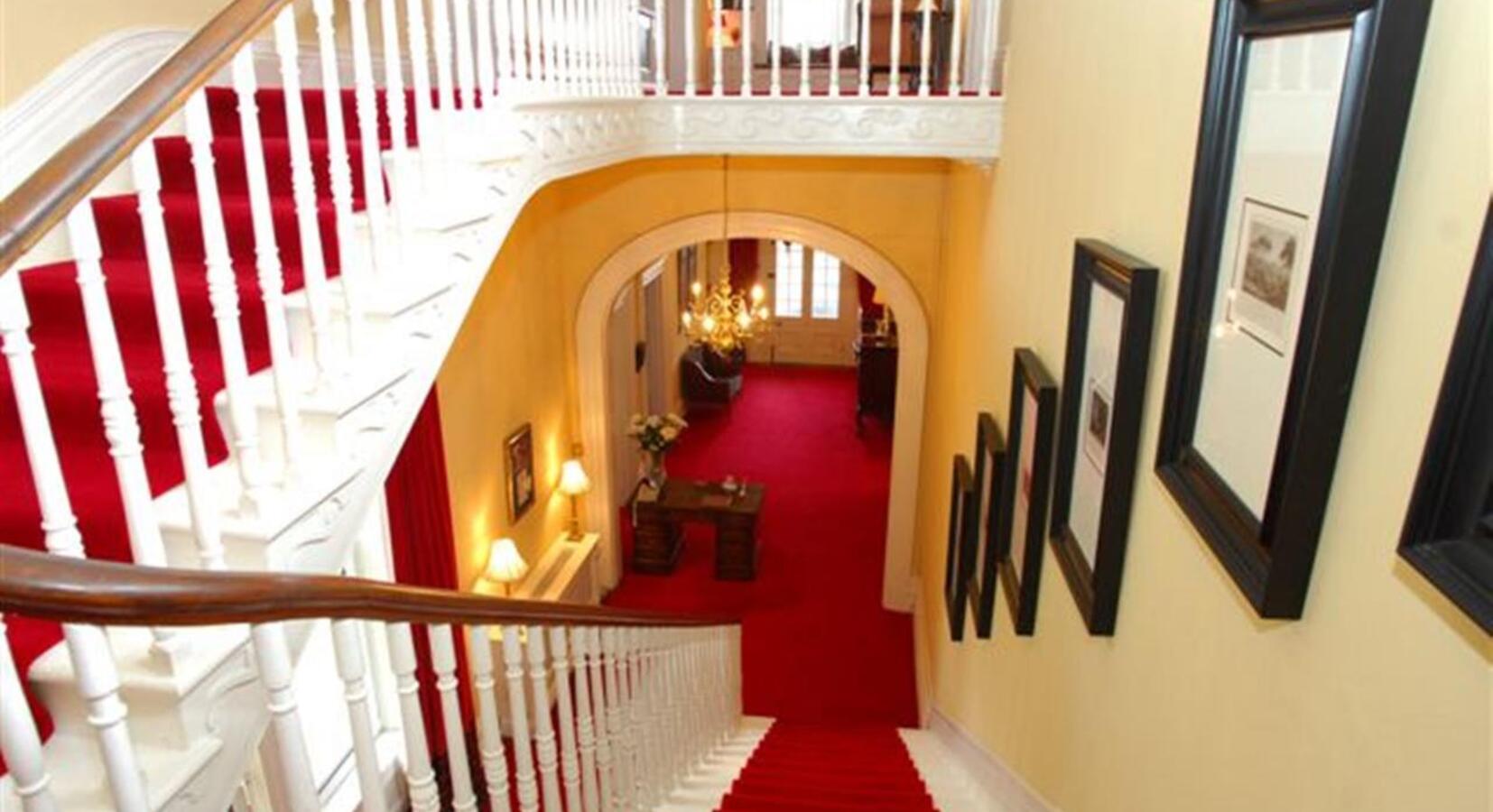 Hotel staircase