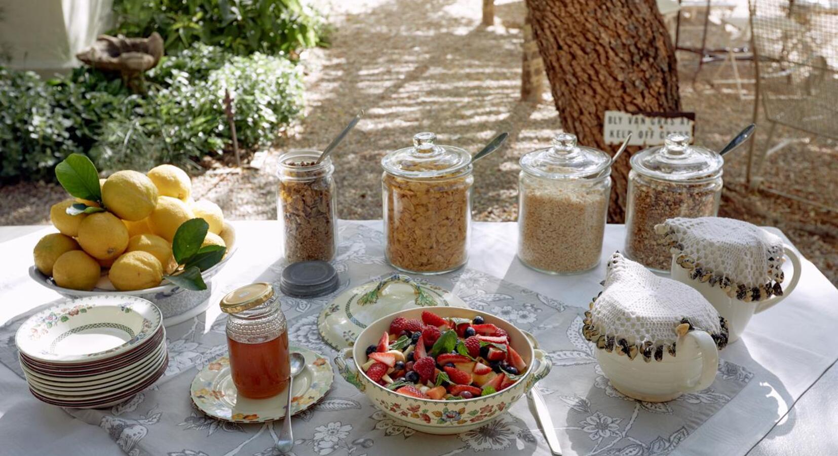 Breakfast spread