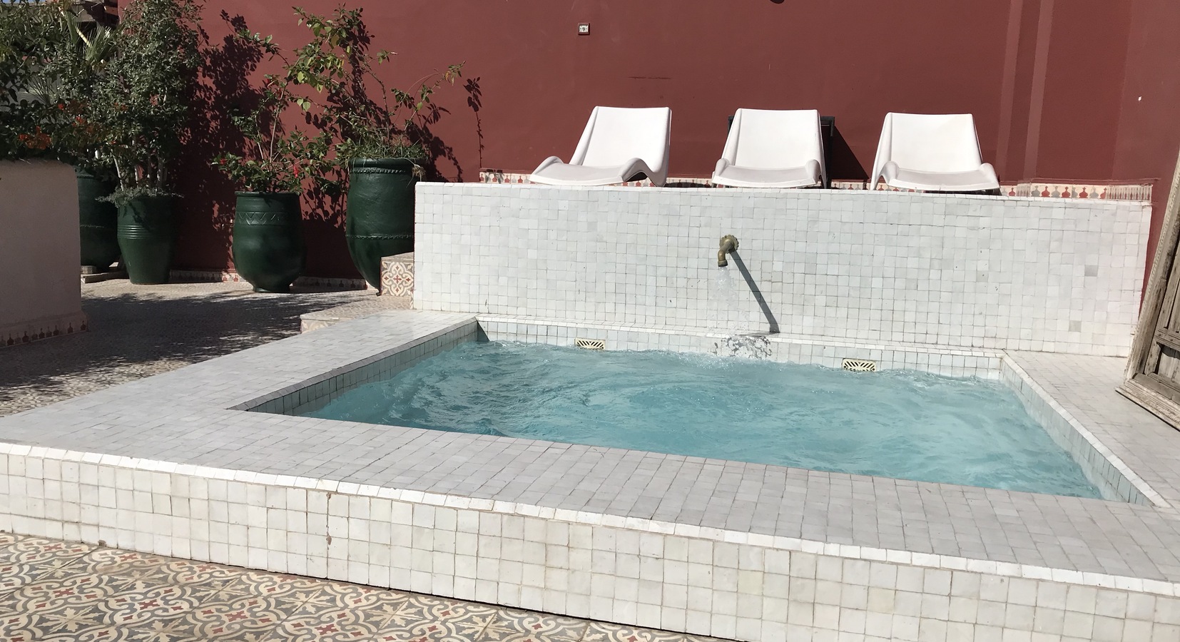 Plunge Pool on the Roof Terrace