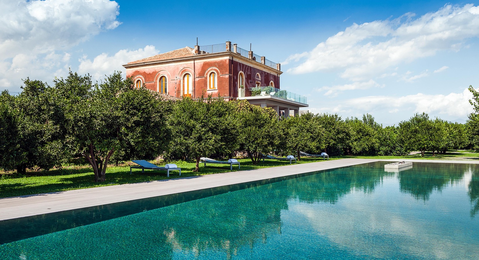 Exterior and pool