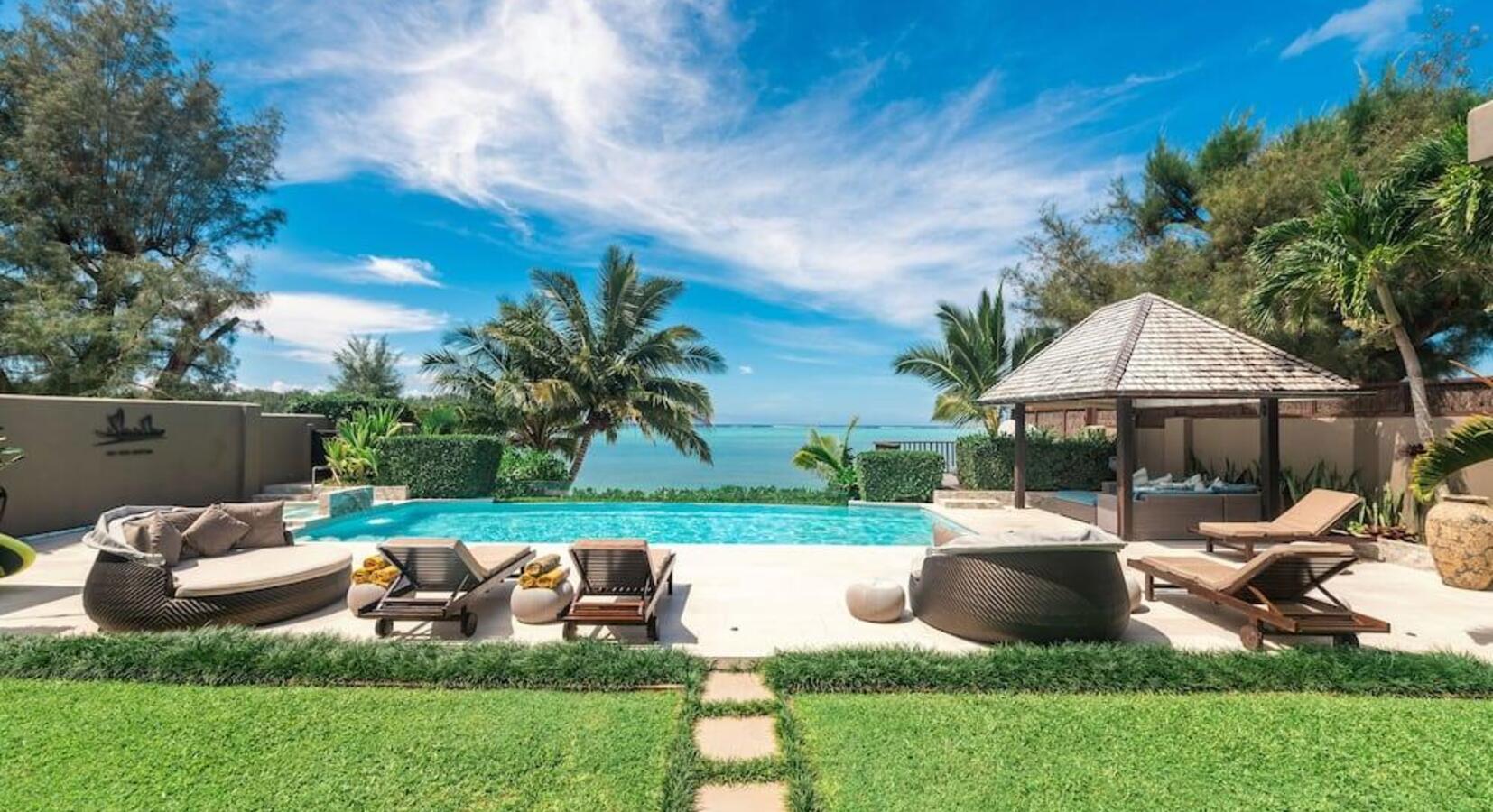 Pool with Lagoon View