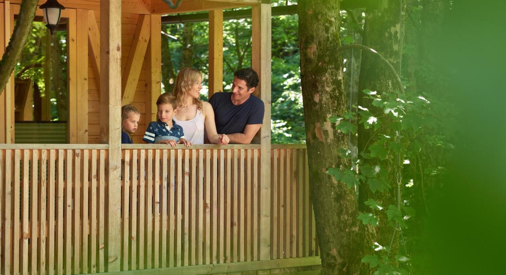 Two-bedroom treehouse