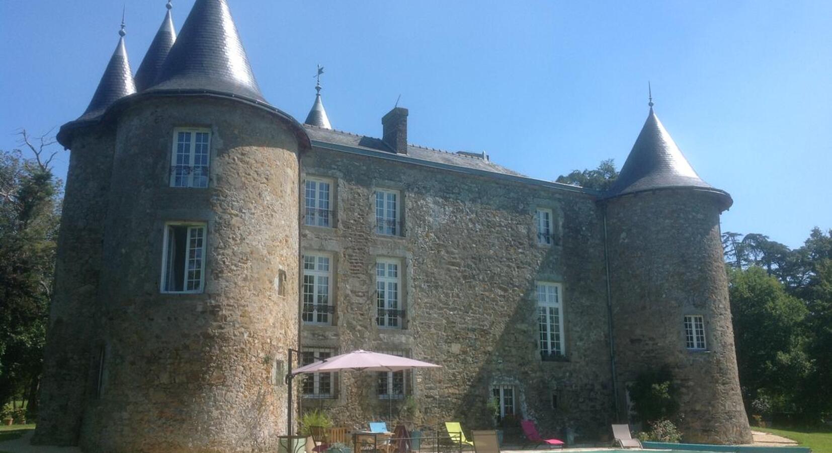 Hotel exterior and pool