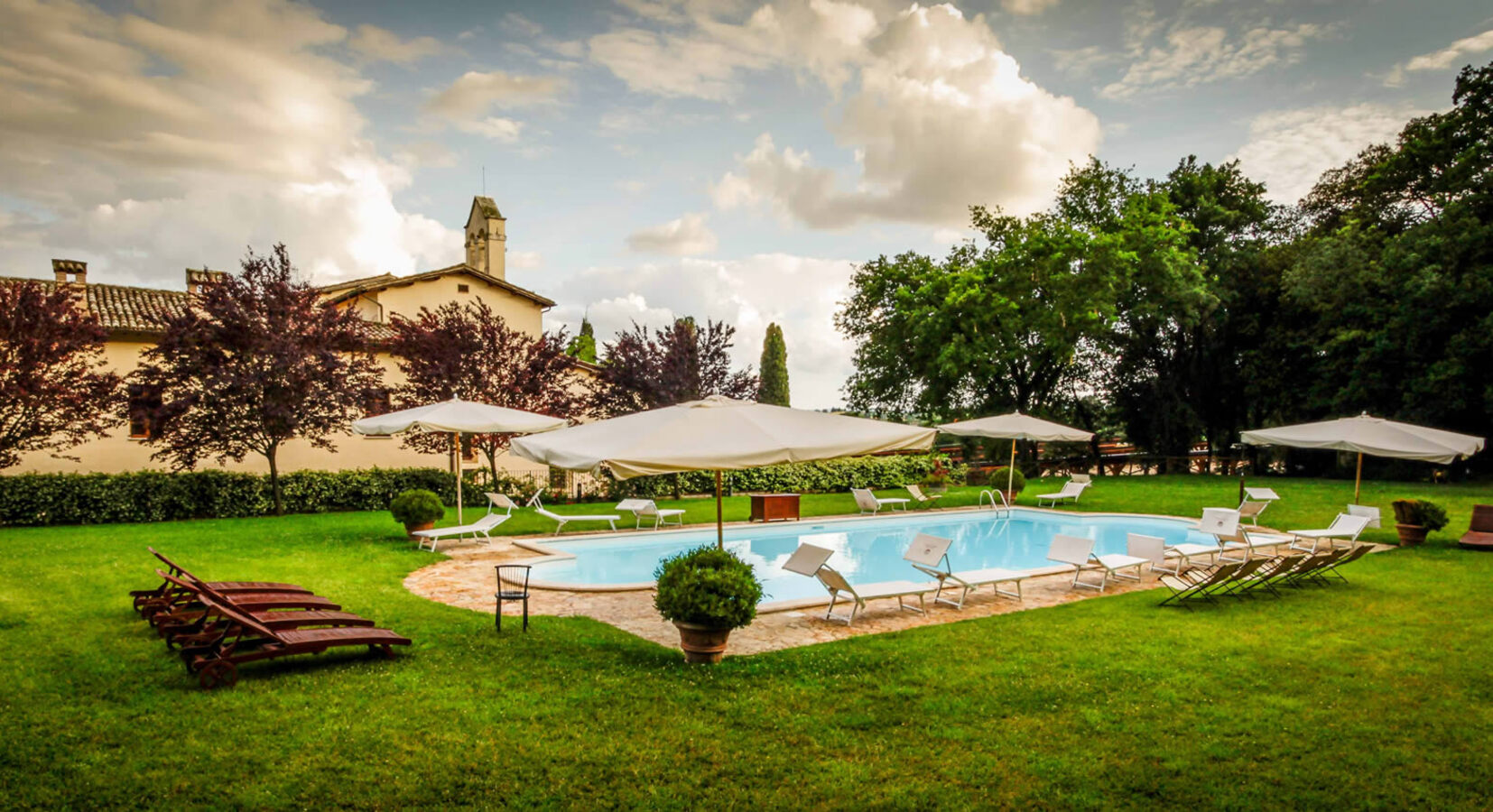 Pool and garden