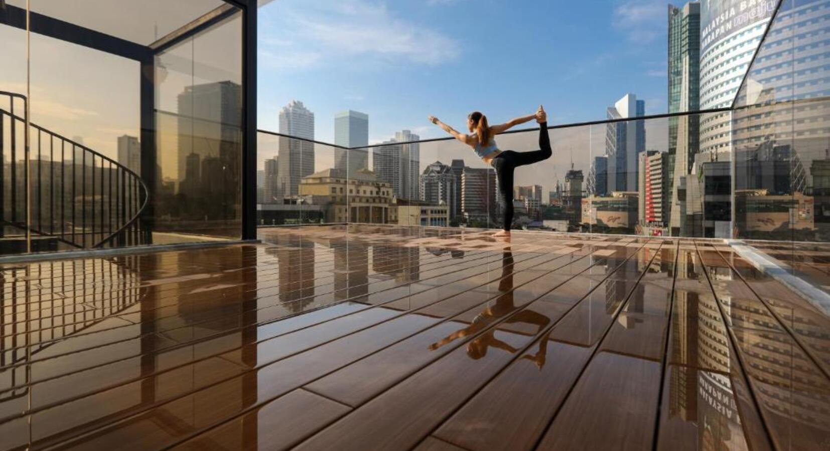 Rooftop Yoga