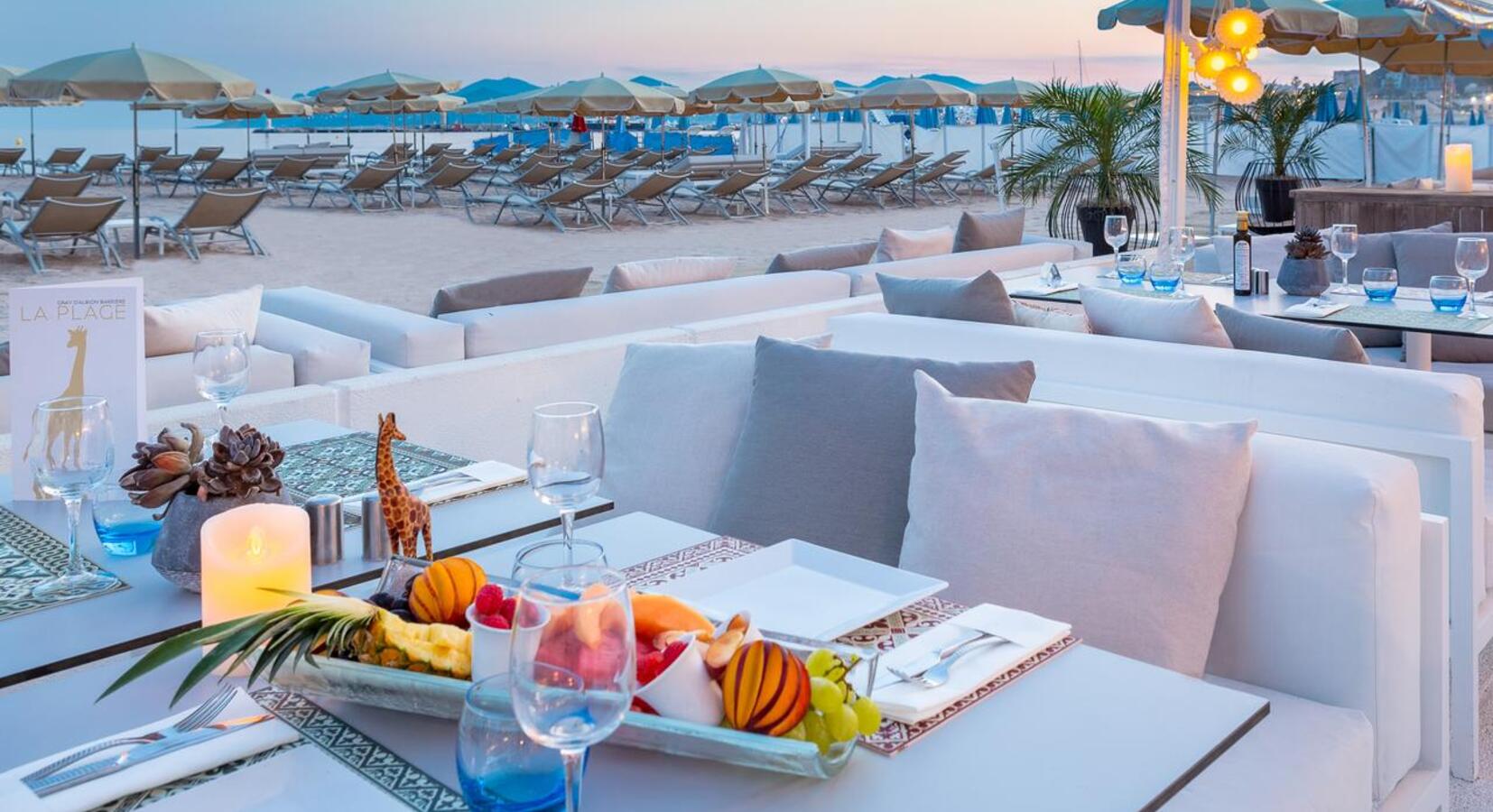 Hotel beach restaurant 