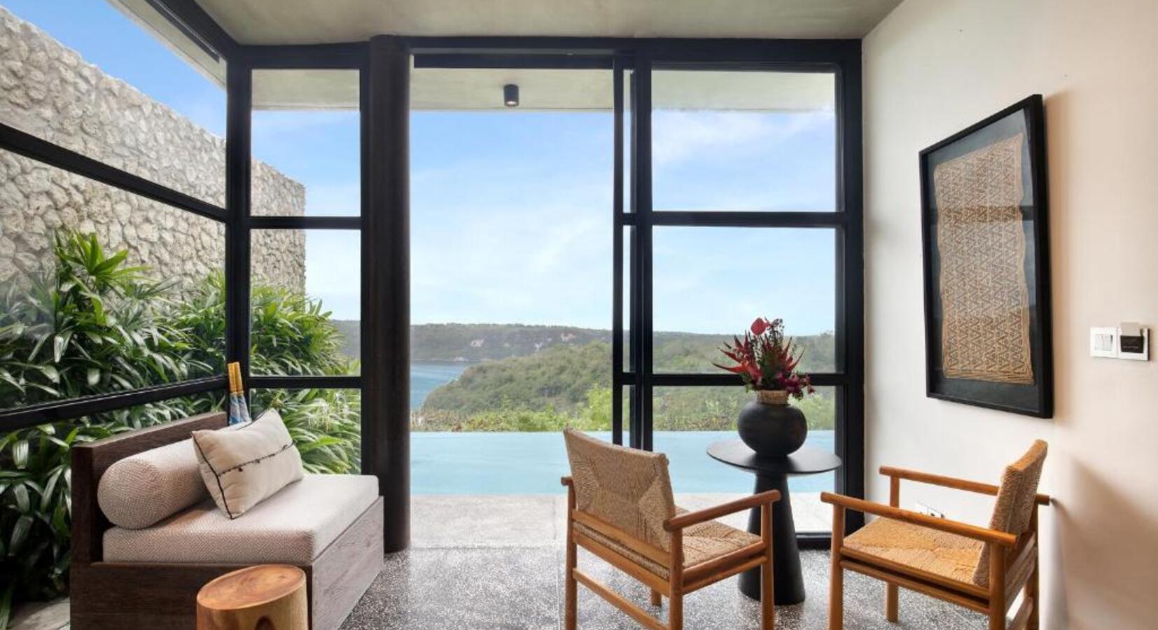 One-Bedroom Suite Villa - View of Pool 