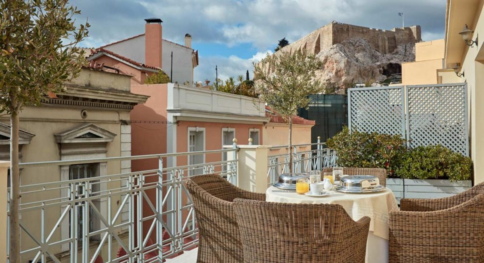 Breakfast on your balcony