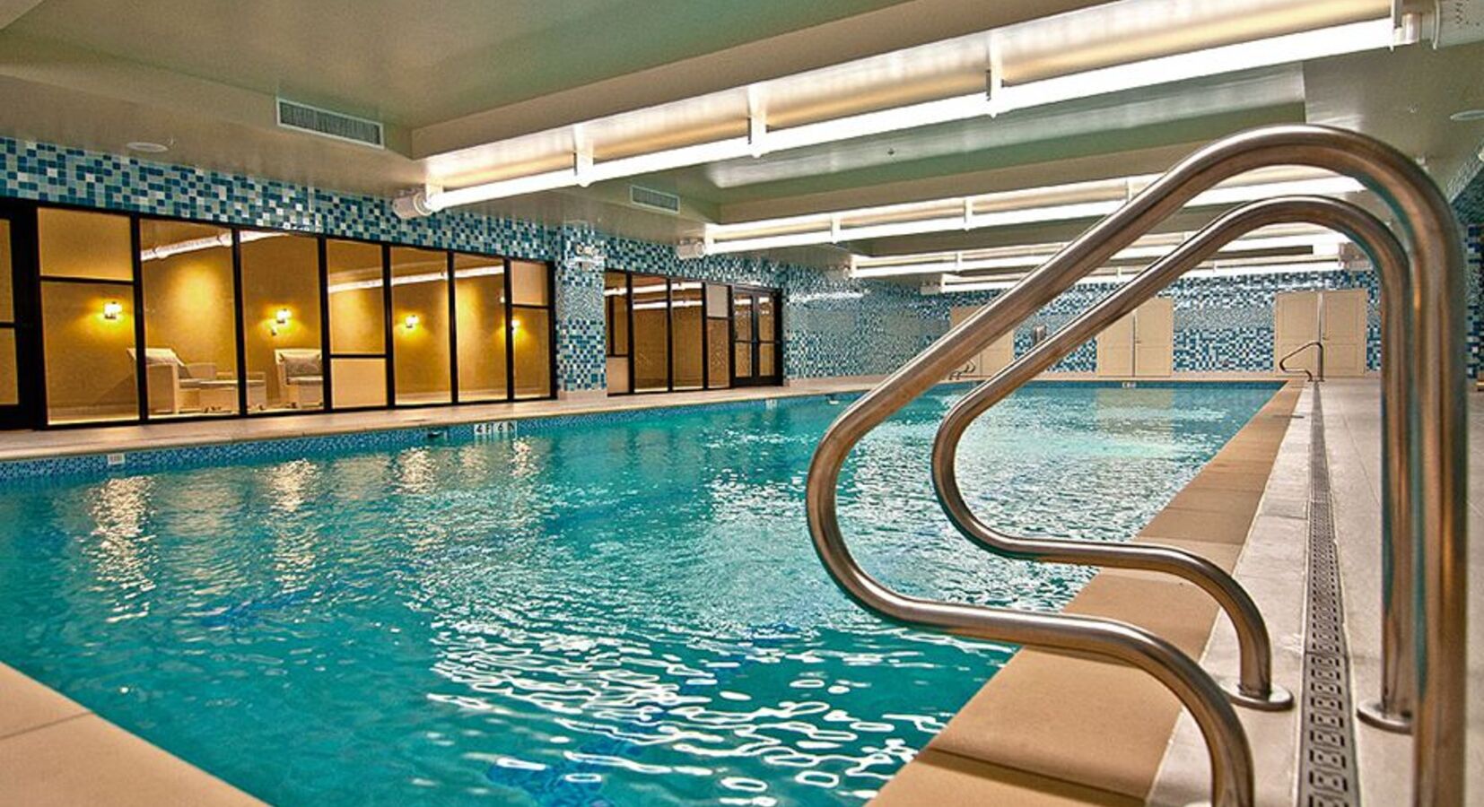 The Junior Olympic Sized Indoor Swimming Pool