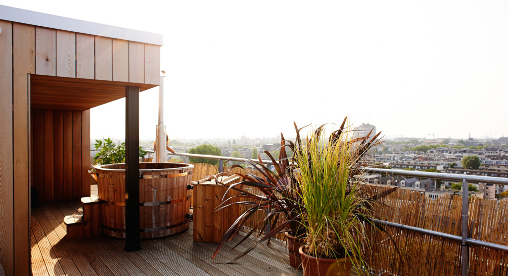 Hot Tub Roof Terrace