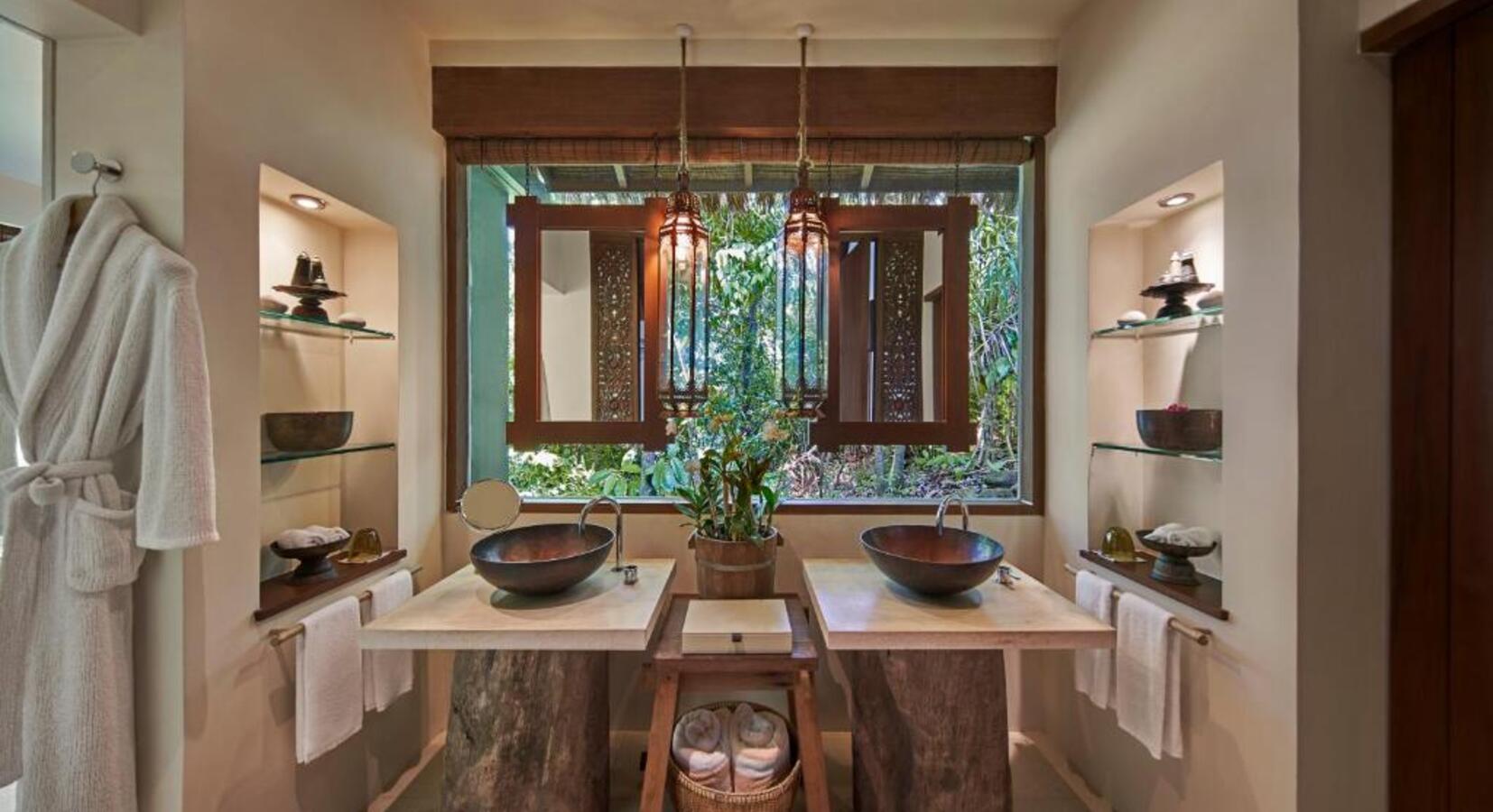 Bathroom with Twin Sinks