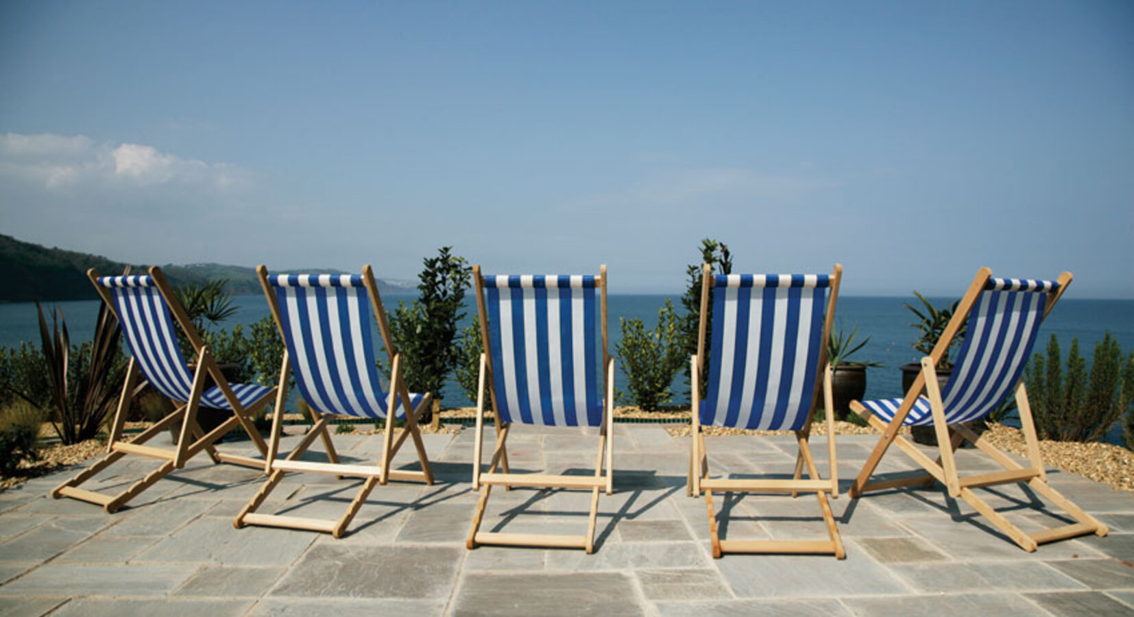 Deck Chairs with a view