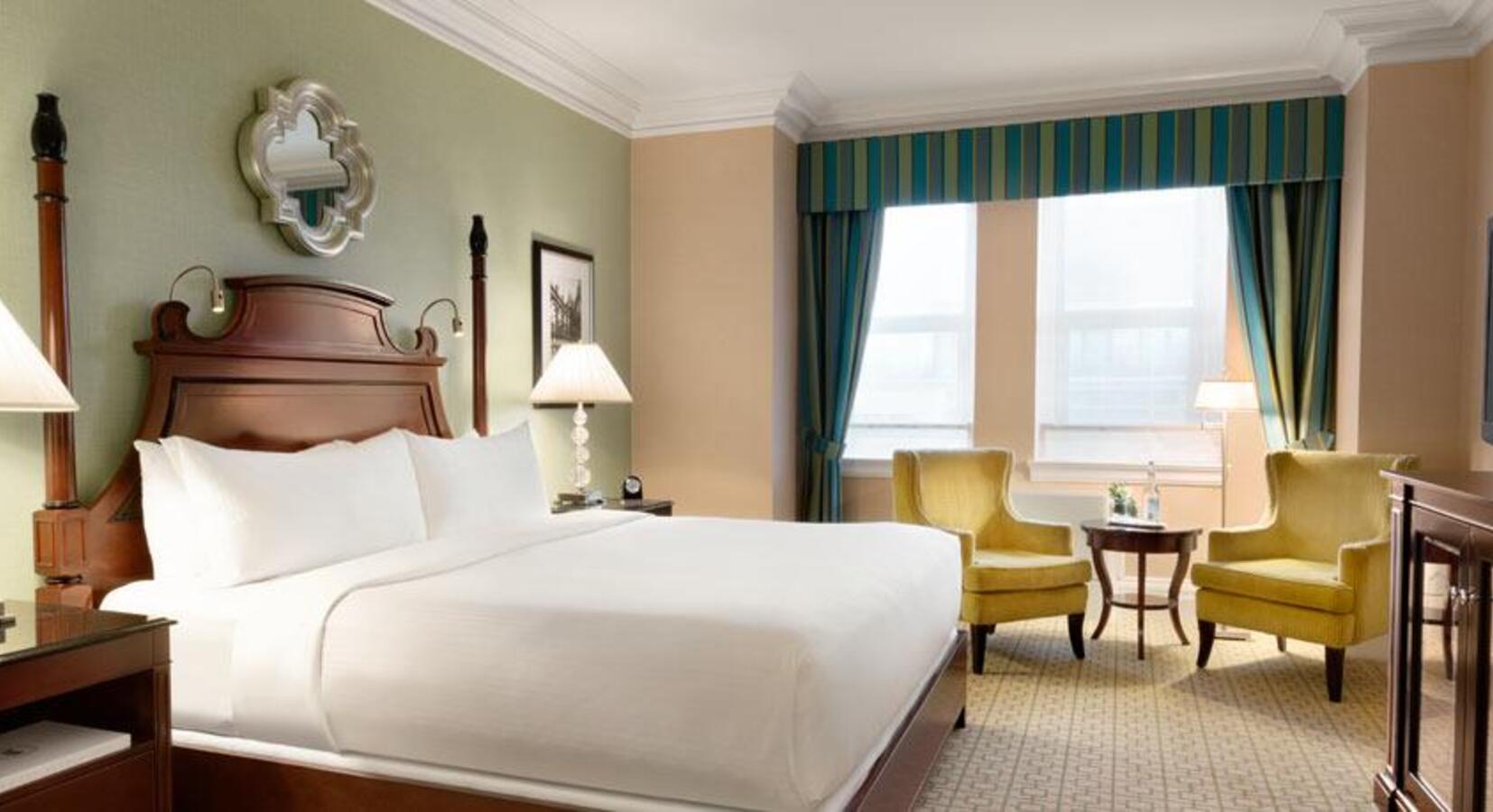 Fairmont guestroom