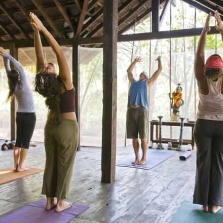 Yoga class