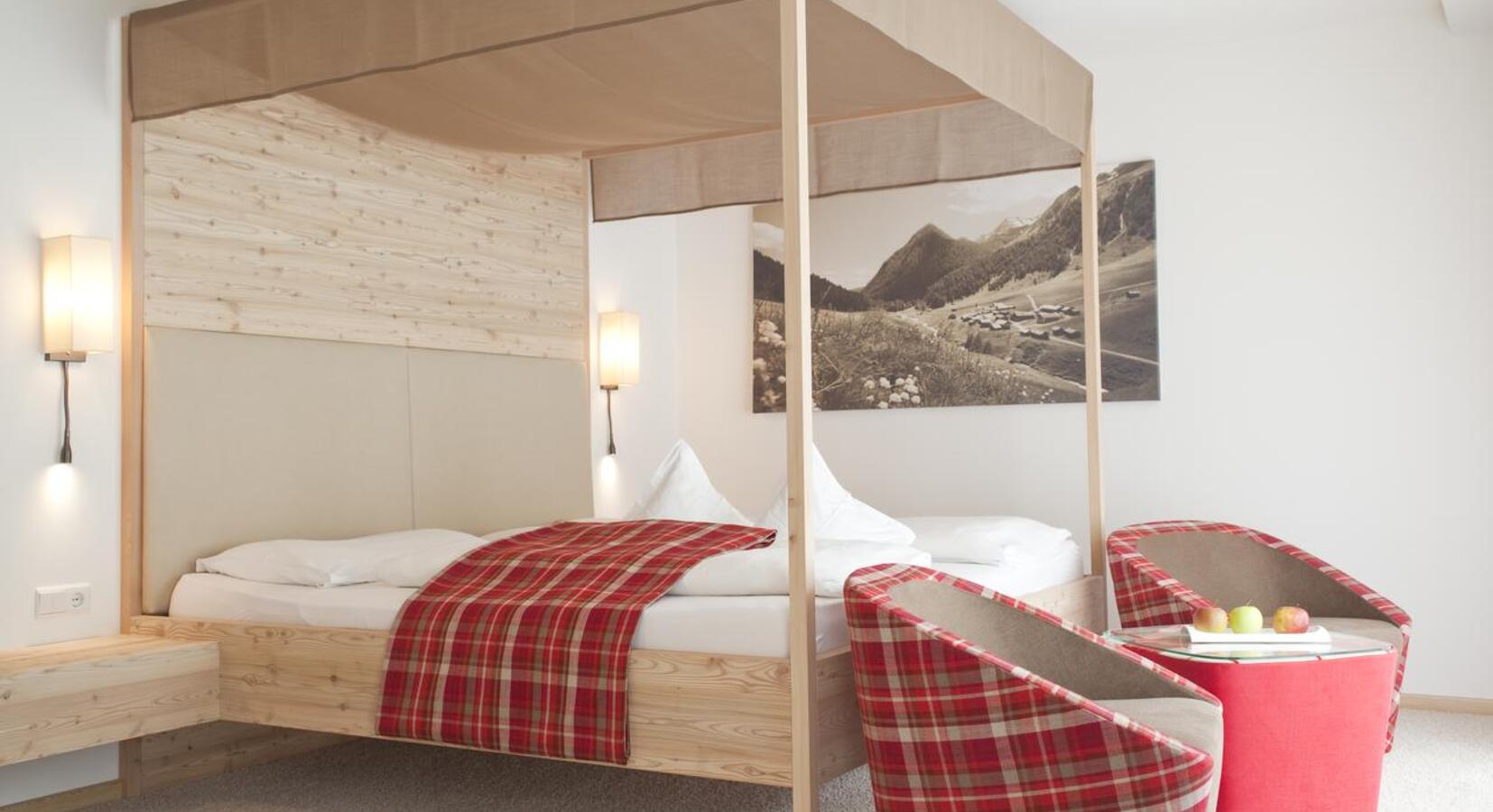 Double room with mountain view