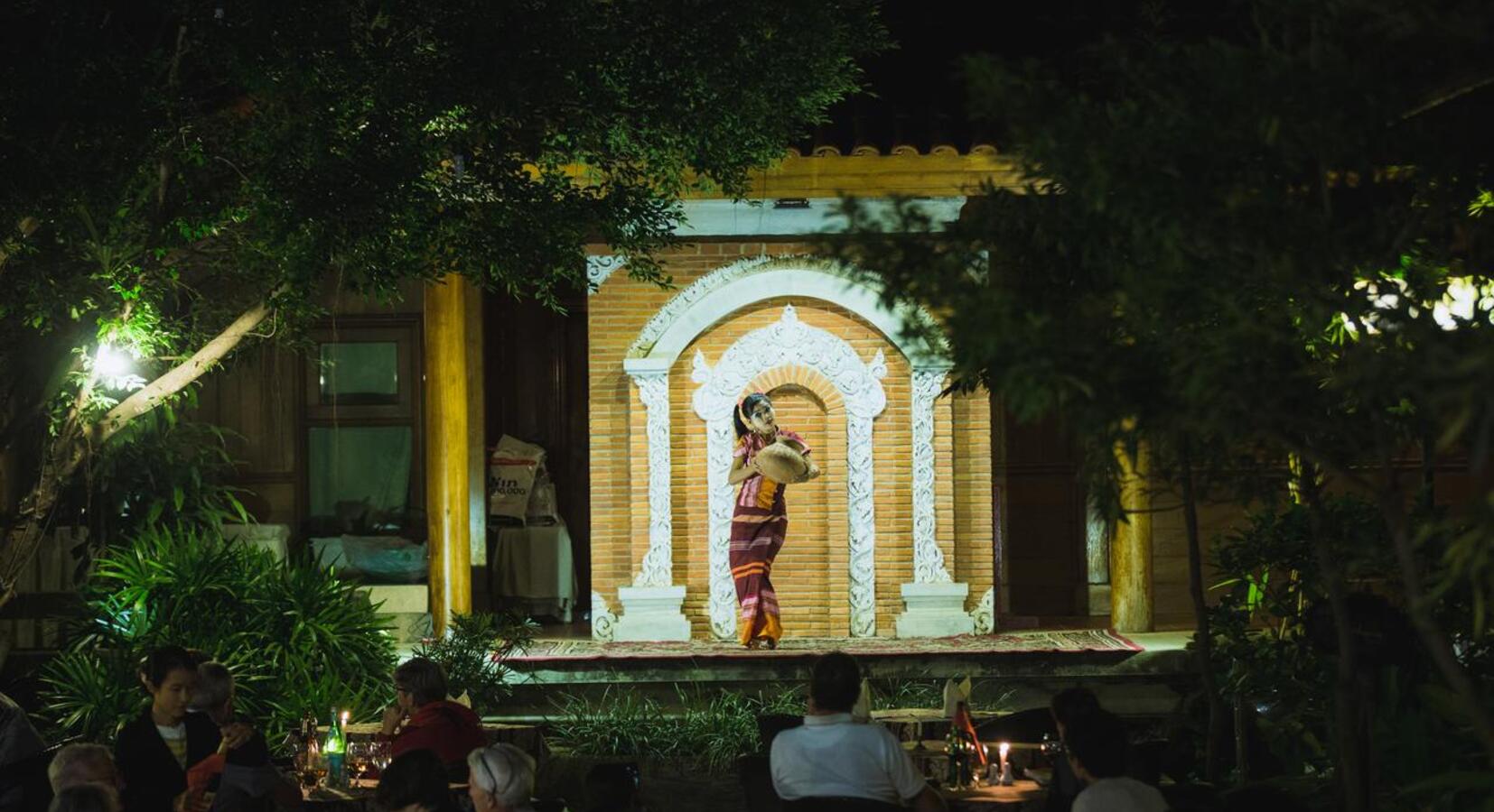 Traditional Burmese folklore and puppet show