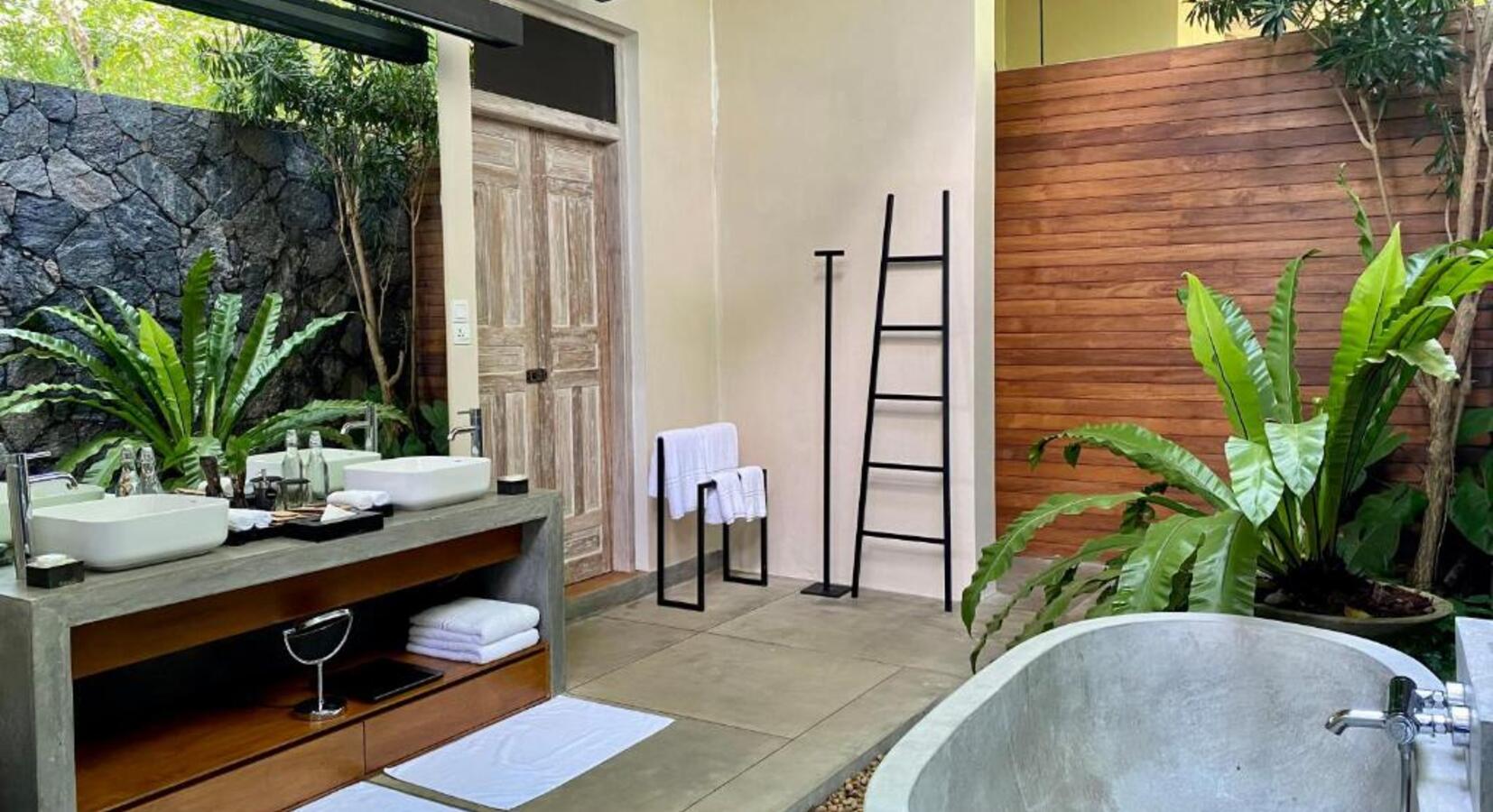 Bathroom with Outdoor Tub