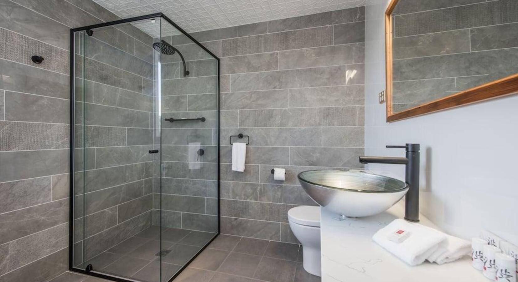 Bathroom with Shower