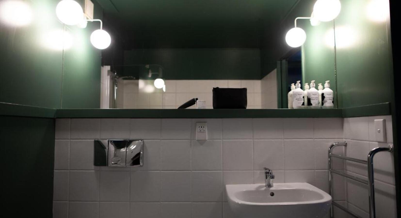 Green Bathroom