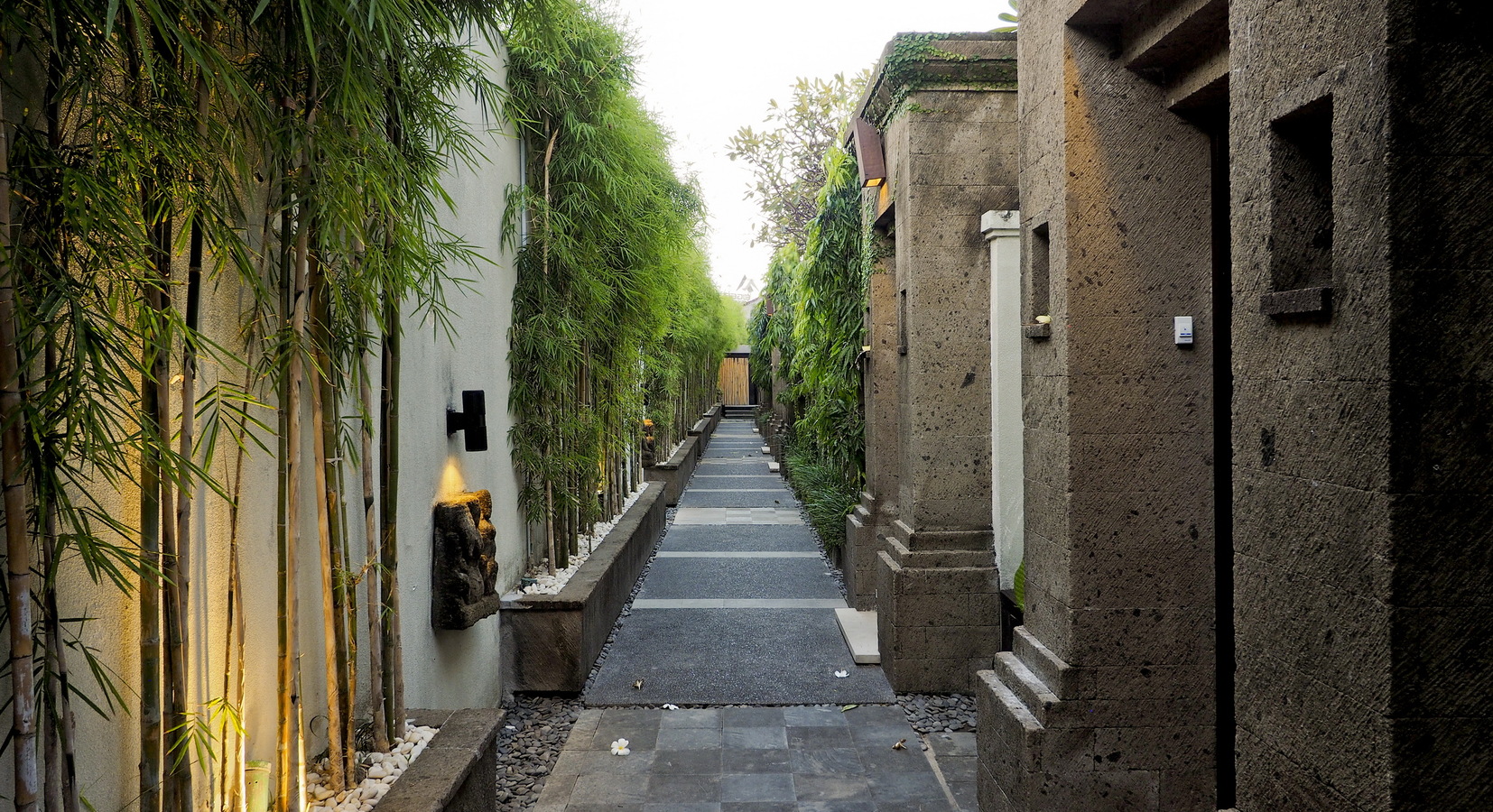 Pathway to Pool Villas