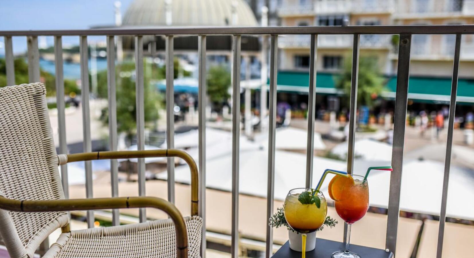 Guestroom balcony