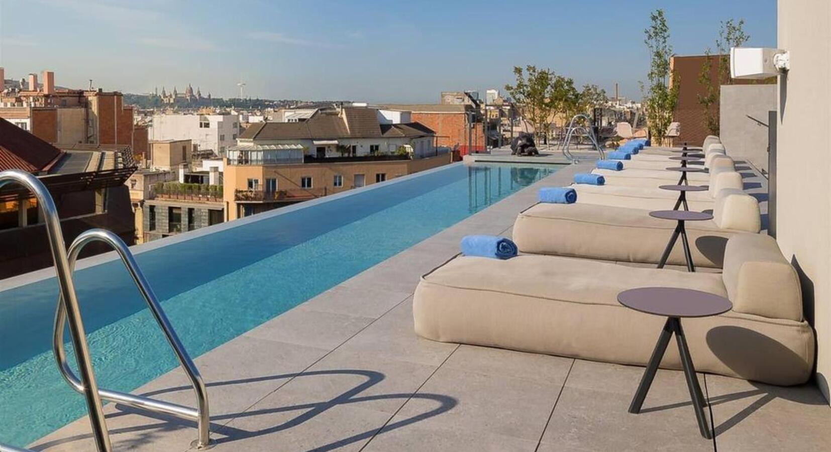 Rooftop pool