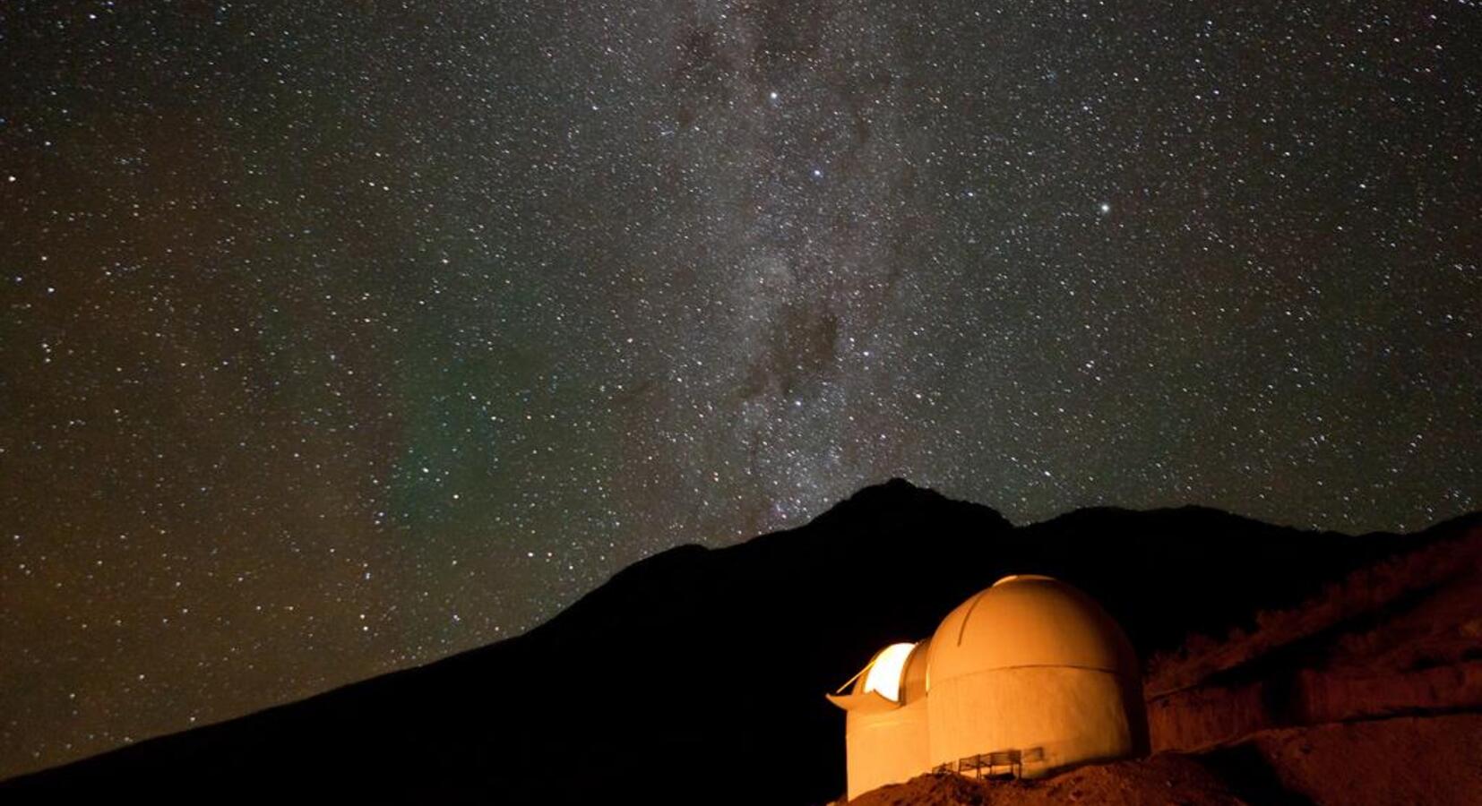 Stargazing from the dome