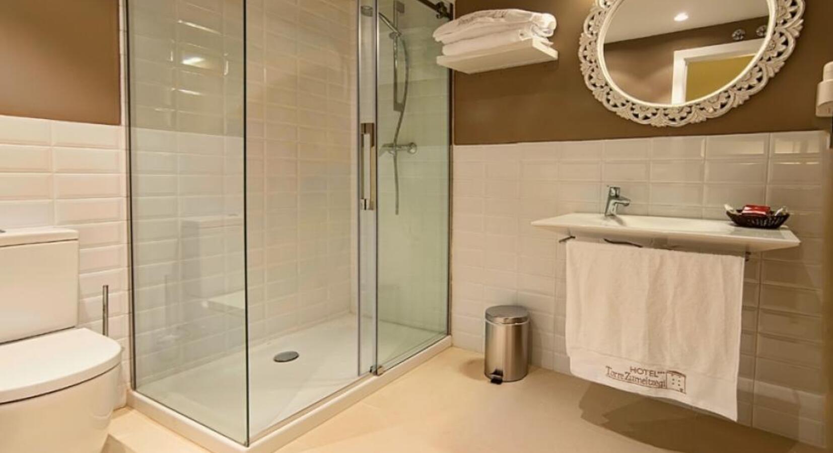 En suite shower room